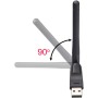Sxhlseller Adaptador WiFi USB MT7601 Antena WiFi USB, 150 Mbps 802.11b/g/n Adaptador de Red Inalámbrico con Antena Integrada
