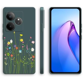 XINYEXIN Funda para Realme GT 6 / Realme GT 6T, Funda Ultrafino de Silicona Suave a Prueba de Golpes con un Patrón Lindo, Diseño