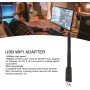 Sxhlseller Adaptador WiFi USB MT7601 Antena WiFi USB, 150 Mbps 802.11b/g/n Adaptador de Red Inalámbrico con Antena Integrada
