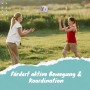 Momevo Beachbuddy - Pelota de agua de neopreno para niños, tamaño 2 (16 cm de diámetro), diseño de sirena