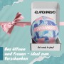 Momevo Beachbuddy - Pelota de agua de neopreno para niños, tamaño 2 (16 cm de diámetro), diseño de sirena