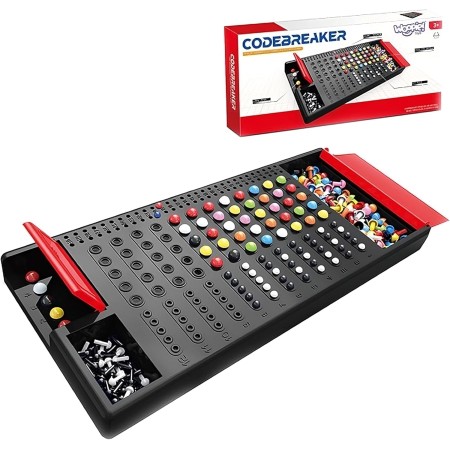 woopie! Code Breaker - Juego de mesa con código secreto y mastermind, juego de estrategia familiar, juguete educativo para niños