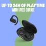 JBL Auriculares inalámbricos de conducción de aire Soundgear Sense, con tecnología Bluetooth y JBL OpenSound, sonido dinámico,