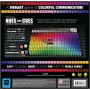The OP Usaopoly | Juego de mesa Hues and Cues en inglés para toda la familia | Juego de fiesta para 3-10 jugadores | Para jugar