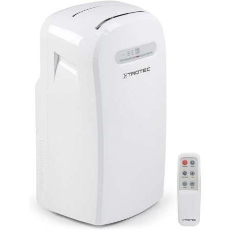 TROTEC Aire Acondicionado Portátil Pac 2100 X, 3 en 1: Refrigeración, Ventilación y Deshumidificación, Pantalla LED, Silencioso,