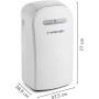 TROTEC Aire Acondicionado Portátil Pac 2100 X, 3 en 1: Refrigeración, Ventilación y Deshumidificación, Pantalla LED, Silencioso,