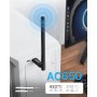BrosTrend 650Mbps Linux Adaptador WiFi USB Doble Banda para Ubuntu, Mint, Debian, Kubuntu, Zorin, Raspberry Pi 2+, Windows,