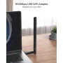 BrosTrend 650Mbps Linux Adaptador WiFi USB Doble Banda para Ubuntu, Mint, Debian, Kubuntu, Zorin, Raspberry Pi 2+, Windows,