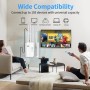 Repetidor WiFi,Amplificador señal WiFi Potente,6 Antenas,2 Puertos LAN,repetidores WiFii para el Hogar y la Oficina,Cobertura de