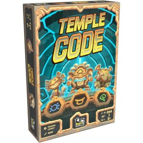 Blackrock Games Temple Code – Juego de deducción – de 1 a 4 Jugadores – táctico y rápido – Versión Francesa – a Partir de 8 años