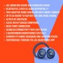 JBL Auriculares inalámbricos circumaurales Live 770 NC, con tecnología Bluetooth y cancelación adaptativa de ruido, hasta 65