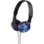 Sony Auriculares plegables MDR-ZX310 - Rojo metálico