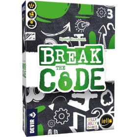 Devir - Break the Code, Juego de Mesa, Juego de Mesa de Ingenio, Juego de Mesa con Amigos, Juego de Mesa 10 años (BGBTCSP)