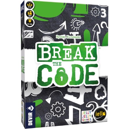 Devir - Break the Code, Juego de Mesa, Juego de Mesa de Ingenio, Juego de Mesa con Amigos, Juego de Mesa 10 años (BGBTCSP)
