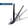 EDISION Adaptador WiFi EDI-Mega 2, Dongle USB MTK7601, 150Mbps, 2.4GHz Ajustable, Compatible Con Picco T265 Pro HD, Ping T2/C,