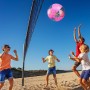 Glitter Pelota de Hinchable Beach,Lentejuelas Bola Hinchable,Transparente Pelotas de Playa para Actividades de Verano al Aire