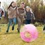 Glitter Pelota de Hinchable Beach,Lentejuelas Bola Hinchable,Transparente Pelotas de Playa para Actividades de Verano al Aire