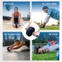 Mobiclinic, Rodillo para abdominales, Alfombrilla incluida, Set ejercitar, Marca española, Carga máxima de 150 kg, Entrenamiento