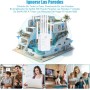 Repetidor WiFi, Amplificador WiFi, 6 Antenas Externas, Expandedor WiFi con Velocidades InaláMbricas De hasta 300 Mbps / 2,4 GHz,