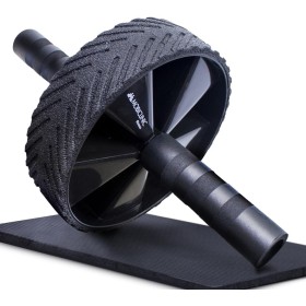 Mobiclinic, Rodillo para abdominales, Alfombrilla incluida, Set ejercitar, Marca española, Carga máxima de 150 kg, Entrenamiento
