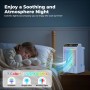Aire Acondicionado Portatil con Pantalla, Climatizador Evaporativo 4 EN1 De 1000 Ml Tanque, con Mando, Mini Enfriador de Aire