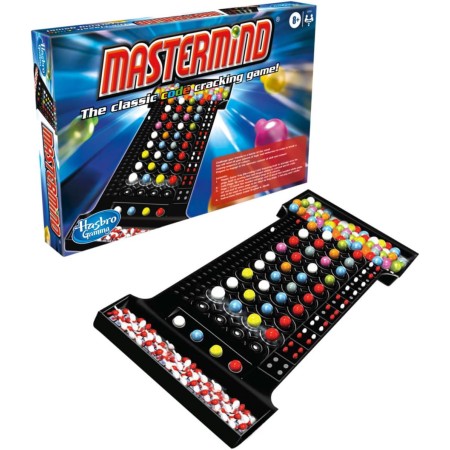 Hasbro Mastermind The Classic Code Cracking Game para edades de 8 años en adelante, para 2 jugadores