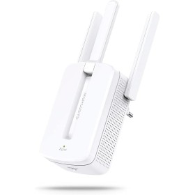 Mercusys MW300RE - Repetidor de WiFi N 300Mbps, Extensor de Red WiFi, Amplificador Inalámbrico, 3 Antenas, Botón WPS, MIMO,