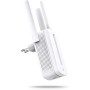 Mercusys MW300RE - Repetidor de WiFi N 300Mbps, Extensor de Red WiFi, Amplificador Inalámbrico, 3 Antenas, Botón WPS, MIMO,