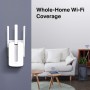 Mercusys MW300RE - Repetidor de WiFi N 300Mbps, Extensor de Red WiFi, Amplificador Inalámbrico, 3 Antenas, Botón WPS, MIMO,