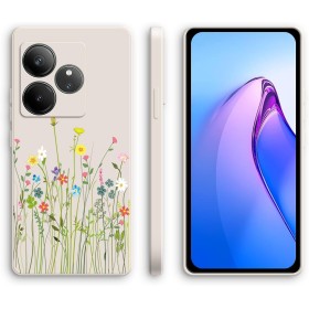 XINYEXIN Funda para Realme GT 6 / Realme GT 6T, Funda Ultrafino de Silicona Suave a Prueba de Golpes con un Patrón Lindo, Diseño