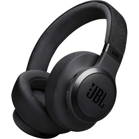 JBL Auriculares inalámbricos circumaurales Live 770 NC, con tecnología Bluetooth y cancelación adaptativa de ruido, hasta 65