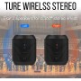 SENXINGYAN Altavoz Bluetooth Portátil, Impermeable IPX6, Sonido Estéreo HD, 16 Horas de Reproducción, Micrófono Integrado,