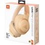 JBL Auriculares inalámbricos circumaurales Live 770 NC, con tecnología Bluetooth y cancelación adaptativa de ruido, hasta 65