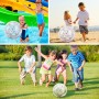 MoKo Pelota de Playa Hinchable, 3 Piezas Pelota de Playa Inflable Gigante con Lentejuelas de 2 Tamaños para Adultos Niños