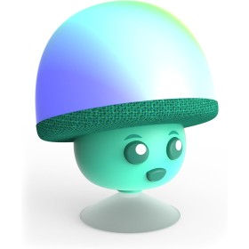 WONDEE - Mob Altavoz Bluetooth Infantil Waterproof con Ventosa + Luz Nocturna Quitamiedos - Puedes Pegarlo y Dar un Toque de Luz