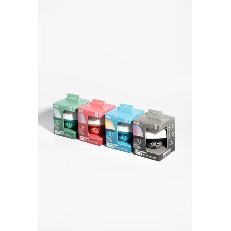 WONDEE - Mob Altavoz Bluetooth Infantil Waterproof con Ventosa + Luz Nocturna Quitamiedos - Puedes Pegarlo y Dar un Toque de Luz