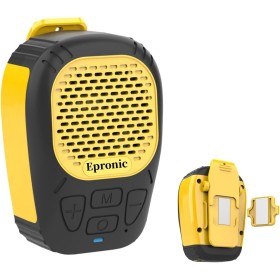 Epronic Mini Altavoz Bluetooth con Clip Magnético Altavoz Portátil Soporta Llamadas Manos Libres/Música BT/Lectura de Mapas FT +