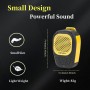 Epronic Mini Altavoz Bluetooth con Clip Magnético Altavoz Portátil Soporta Llamadas Manos Libres/Música BT/Lectura de Mapas FT +