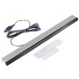 Barra de Sensores para Wii, Wii U y PC, Sensor Infrarrojos con Conexión USB, Barra Sensora para Soporte Adhesivo, Cable Largo 2