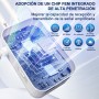Repetidor WiFi,Amplificador señal WiFi Potente,6 Antenas,2 Puertos LAN,Extensor WiFi para el Hogar y la Oficina,Fácil de