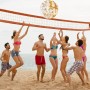 YEAMLTE Pelota Inflable, 20 IN Pelotas de Juego con Lentejuelas, Transparente Pelota de Playa Hinchable, Lentejuelas Bola