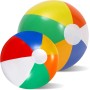 HTTDSLF 2 Piezas Pelota Hinchable Juguetes Inflables Pelota de PlayaEn Colores de Verano, PPelota de Playa Hinchable Beach,