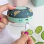 WONDEE Mr Wonderful Altavoz Ducha Bluetooth Ventosa con IPX4 Impermeable, Altavoz para Ducha Sonido Estéreo 360° y 4 Horas de