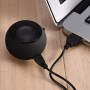 Ejoyous Mini Altavoces con Conector Jack, Mini Altavoz Portátil de Viaje de 3,5 Mm para Teléfono con Batería Integrada para