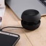 Ejoyous Mini Altavoces con Conector Jack, Mini Altavoz Portátil de Viaje de 3,5 Mm para Teléfono con Batería Integrada para