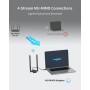 ioGiant AX1800 Antena WiFi USB Largo Alcance WiFi 6 USB Doble Banda Adaptador Red WiFi Inhalambrico 5GHz(1201Mbps) y