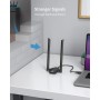 ioGiant AX1800 Antena WiFi USB Largo Alcance WiFi 6 USB Doble Banda Adaptador Red WiFi Inhalambrico 5GHz(1201Mbps) y