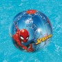 BESTWAY 98002 - Pelota de Playa Hinchable Spiderman 51 cm Azul y Roja con Válvula de Seguridad para un Inflado Sencillo Para