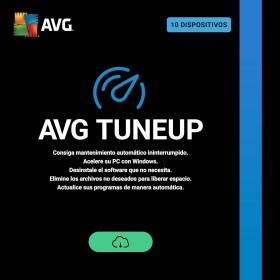 AVG TuneUp 2025 | 10 Dispositivos | 1 Año | Descarga digital
