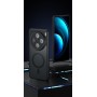 PRUNUS J-999 Mini Altavoz Bluetooth con Radio FM, Radio Vintage Retro con Bateria Recargable, Soporte TF Card/AUX/USB, Bluetooth